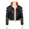 cyberpunk 2077 jackie welles bomber jacket front full view