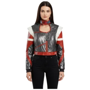 women panam palmer red jacket front view