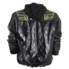cyberpunk cyborg bomber jacket