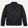 rip wheeler cotton black jacket back view