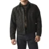 rip wheeler yellowstone black cotton jacket