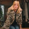yellowstone beth dutton kelly reilly leopard brown coat
