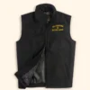 yellowstone john dutton black wool vest