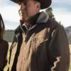 yellowstone john dutton brown corduroy jacket