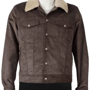 yellowstone john dutton corduroy brown jacket front view