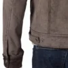 yellowstone series john dutton brown corduroy jacket