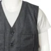 yellowstone tv series john dutton grey wool vest