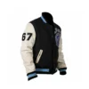 Axel Foley Detroit Lions Letterman Jacket