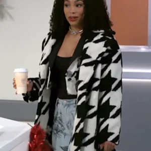 Beyond The Gates 2025 Chelsea Hamilton Houndstooth Coat