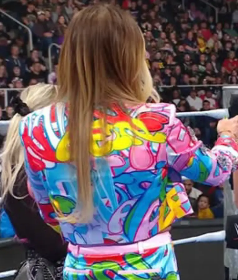 Charlotte Flair SmackDown Cropped Jacket - Image 3