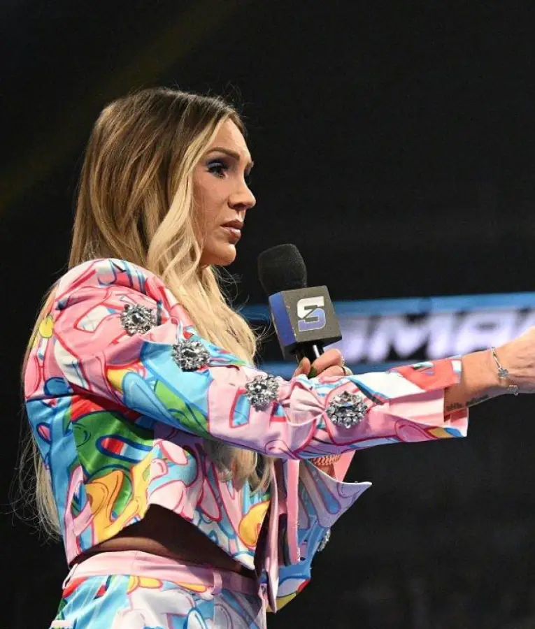 Charlotte Flair SmackDown Cropped Jacket - Image 2