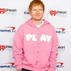 iHeartRadio Z100’s Jingle Ball Ed Sheeran Pink Hoodie