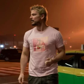 Fight Or Flight 2025 Josh Hartnett Pink Strawberry Milk T-Shirt