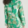 Julien Emily In Paris Season05 Samuel Arnold Green AfroCamo Jacquard Jacket