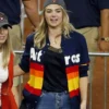 Kate Upton Astros Blue Sweater Jacket
