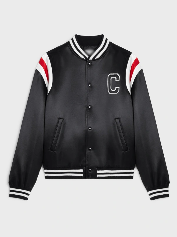 Kim Tae-Hyung Celine Black Bomber Jacket - Image 2