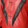 Michael Jackson Thriller Leather Jacket Red