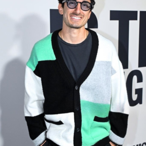 Nadiv Molcho Is This Thing On? LA Premiere Color-Block Cardigan