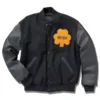 Notre Dame Rudy Irish Letterman Bomber Jacket