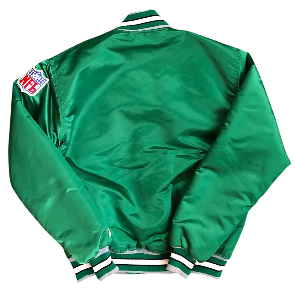 Philadelphia Eagles Bradley Cooper Satin Jacket - Image 3