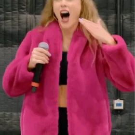 The End Of An Era S01 Taylor Swift Pink Fur Coat