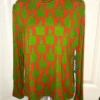 The Today Show 2025 Katie Linendoll Green And Red Christmas Tree Check Top