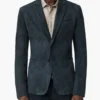 The Today Show 2025 Neil Patrick Harris Navy Blue Suede Blazer