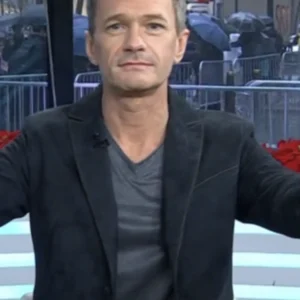 The Today Show 2025 Neil Patrick Harris Suede Blazer