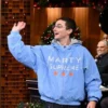 The Tonight Show Starring Jimmy Fallon 2025 Timothee Chalamet Blue Jacket