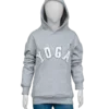 Unisex YOGA Melange Pullover Grey Hoodie