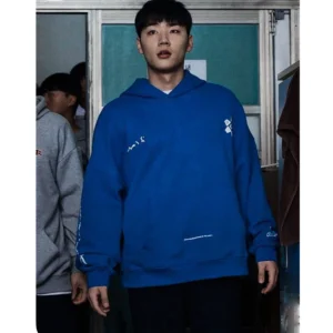 WEAK HERO CLASS 2 Go blue hoodie