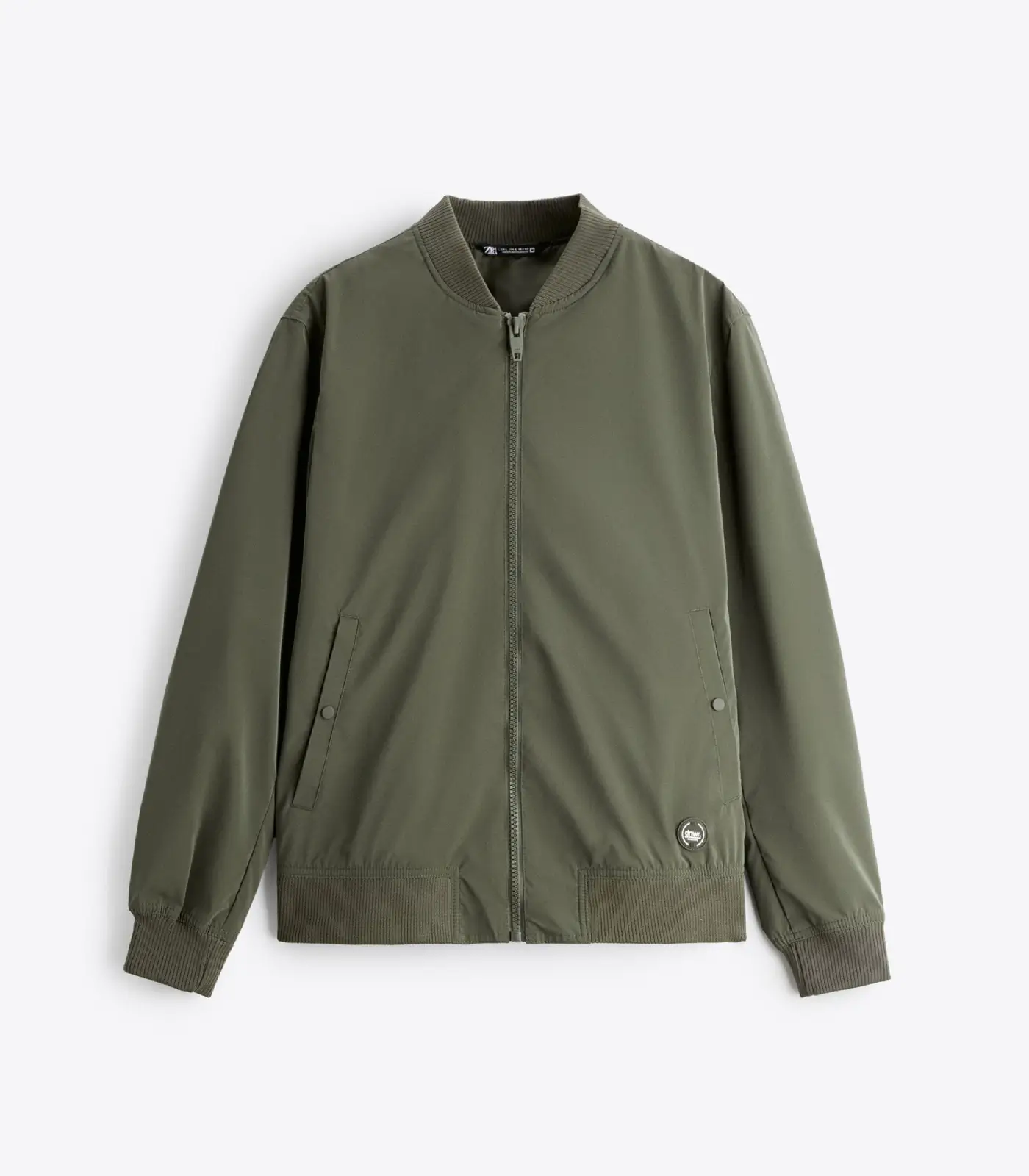 Access Hollywood Jason Kennedy Green Bomber Jacket - Image 2