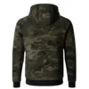 anthony joshua camo green hooded jacket back view