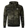 anthony joshua camo green jacket front view