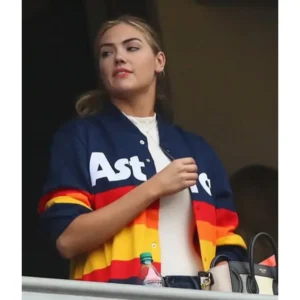 Kate Upton Houston Astros Sweater Jacket