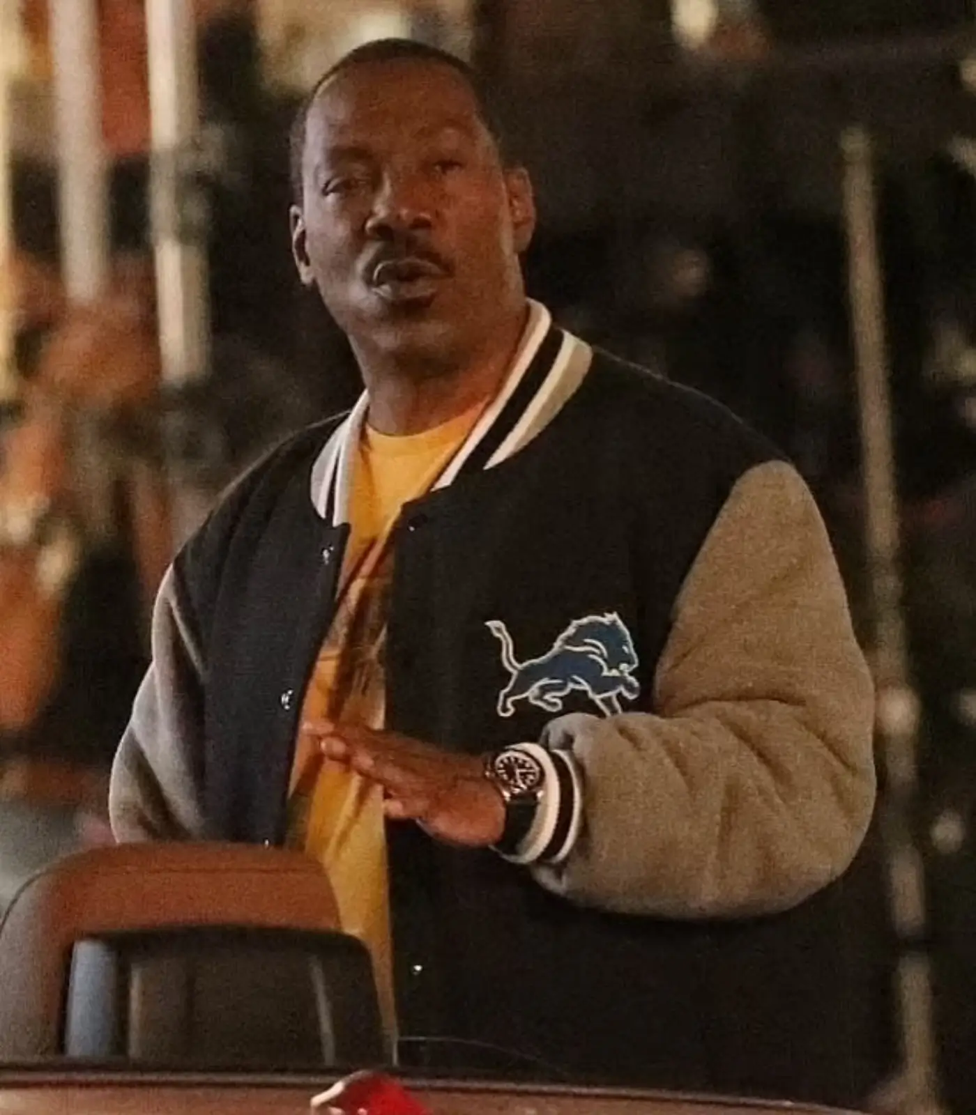 Beverly Hills Cop 4 Eddie Murphy Detroit Lions Jacket - Image 7