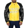 biker yellow jacket