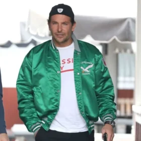 Philadelphia Eagles Bradley Cooper Satin Jacket