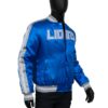 calvin johnson detroit lions blue jacket
