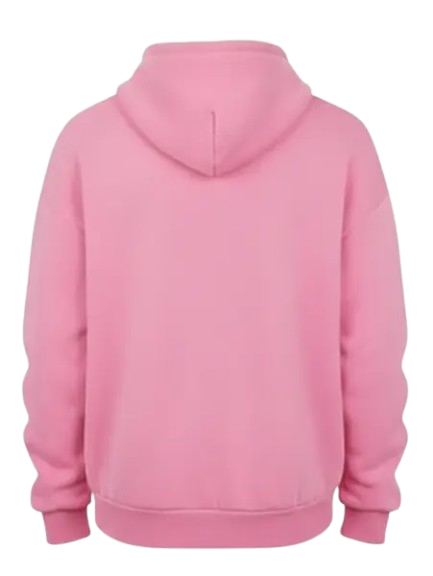 ed sheeran pink hoodie back view