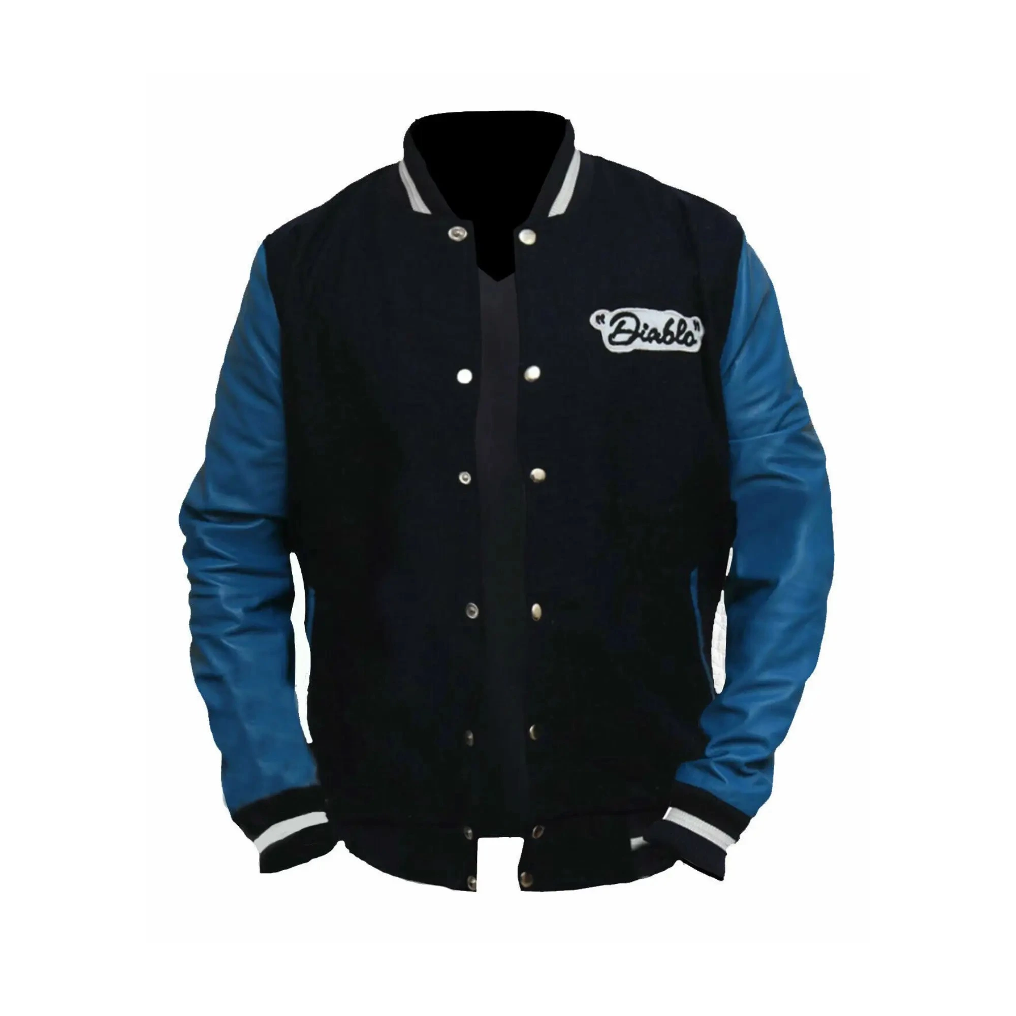 Suicide Squad EL Diablo Varsity Jacket - Image 5