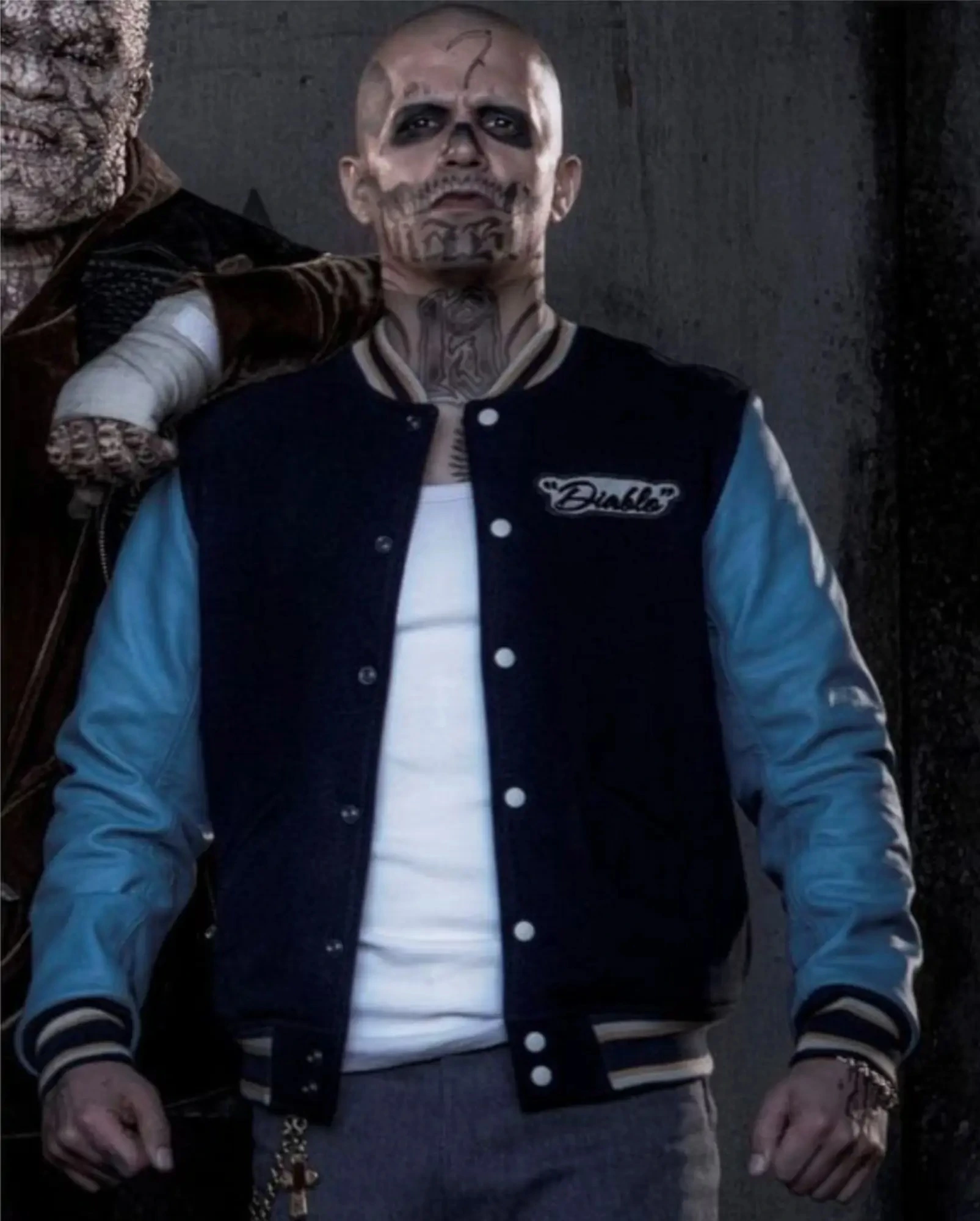 Suicide Squad EL Diablo Varsity Jacket - Image 2