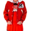 glee cheerios cheerleading varsity jacket