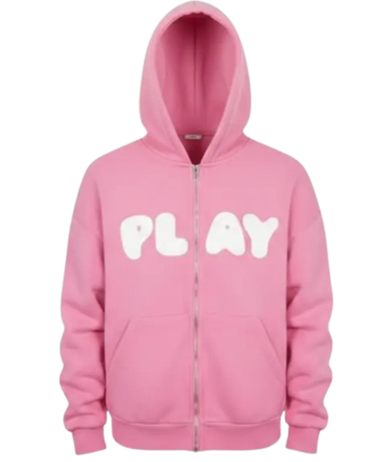 iheart radiojingle ball ed sheeran pink hoodie front view