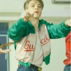BTS Dynamite Jimin Gucci Green Jacket