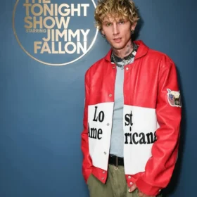 The Tonight Show MGK Lost Americana Red Jacket