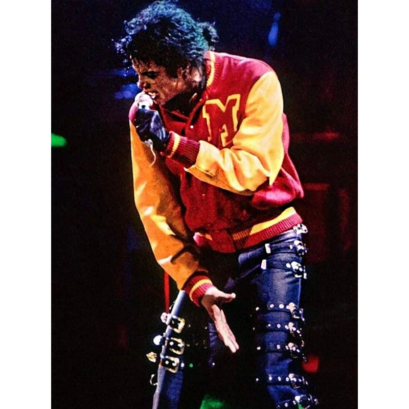 Michael Jackson Thriller Varsity Jacket - Image 3