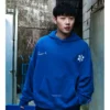 weak hero blue hoodie