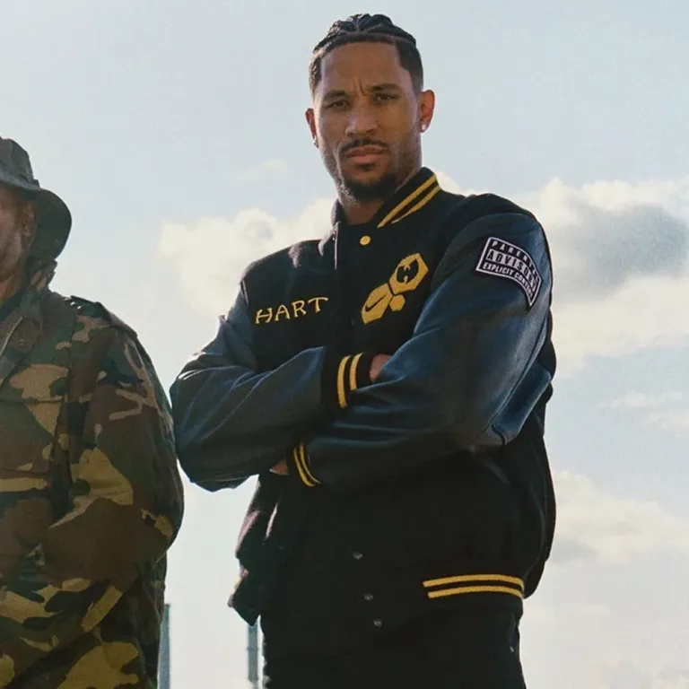 Wu-Tang Hart Black Varsity Jacket - Image 6