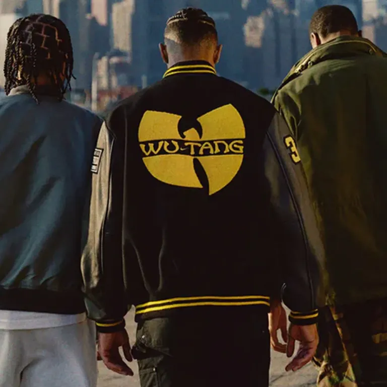 Wu-Tang Hart Black Varsity Jacket - Image 7